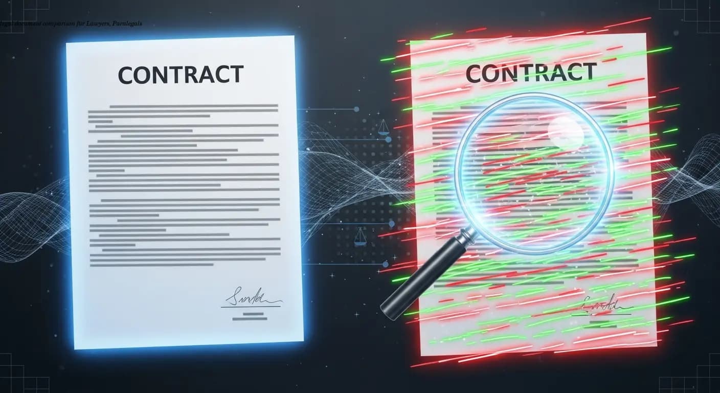 Legal Document Comparison Practical Guide for Legal Teams