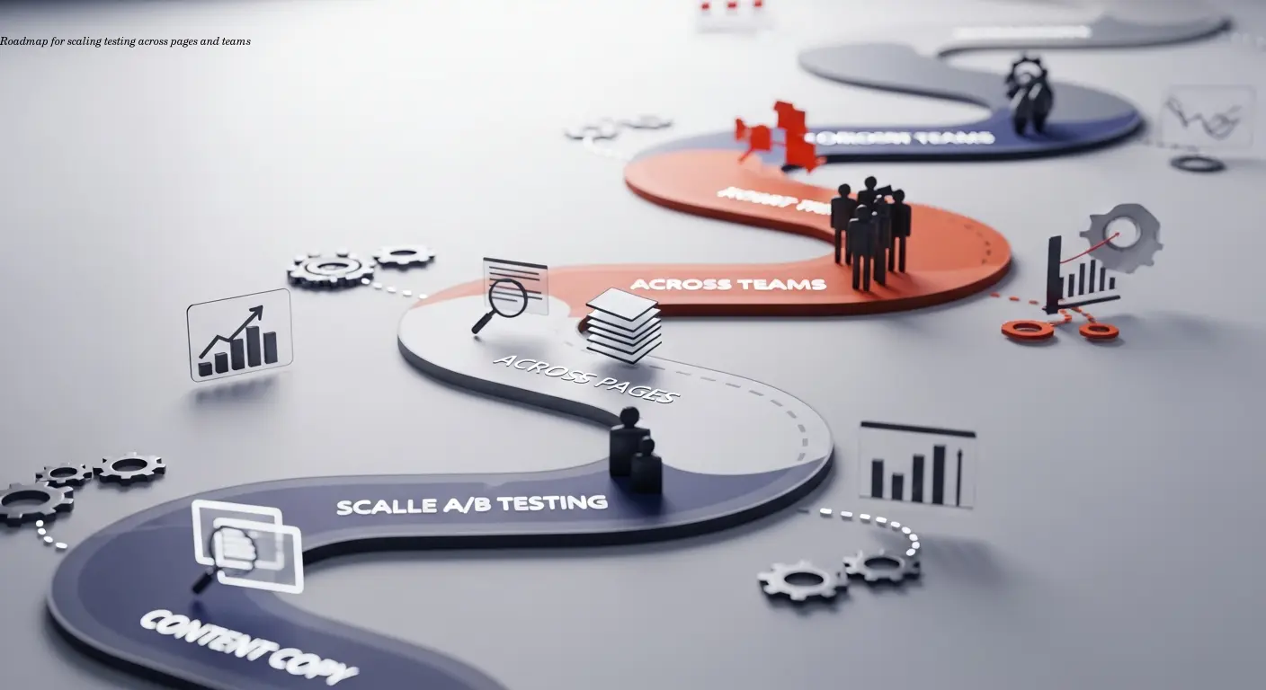 Roadmap for scaling testing across pages and teams