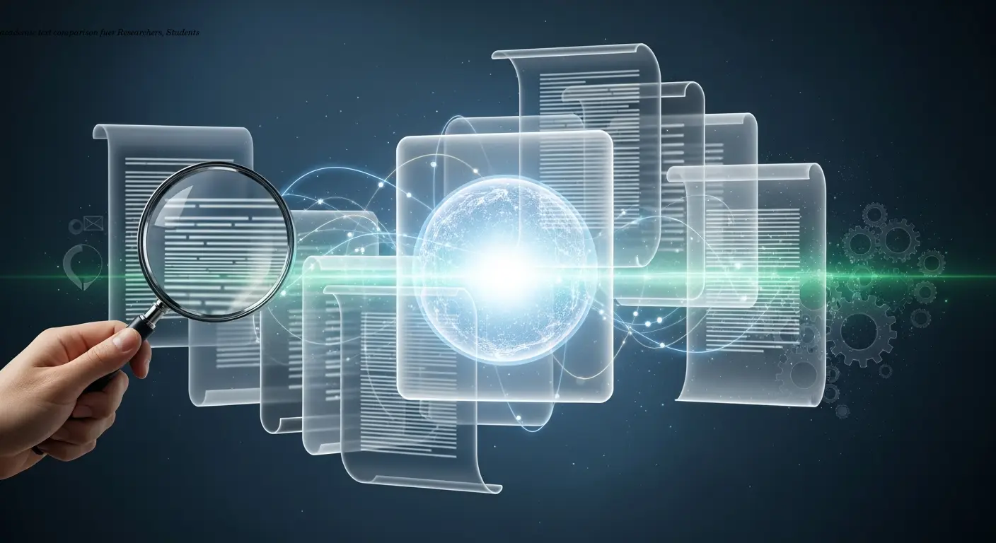 Academic Text Comparison for Efficient Research Revisions