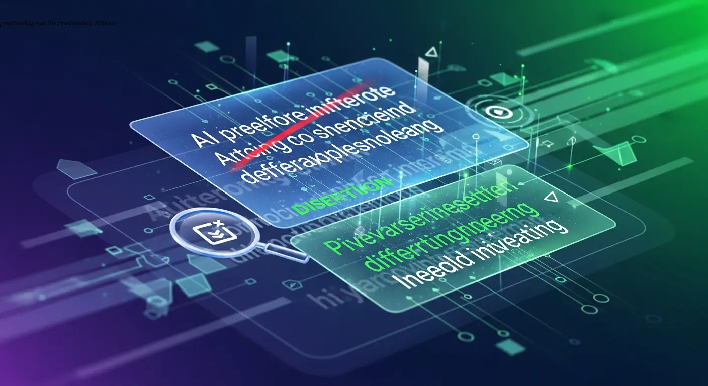 Essential proofreading tool to spot version changes