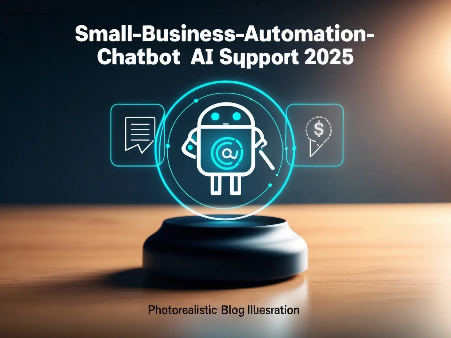 Chatbot icon showing AI support